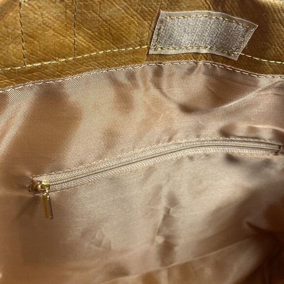 Vinyl Covered Paper Bag Stylish Tote Bag - Picture 8 of 11